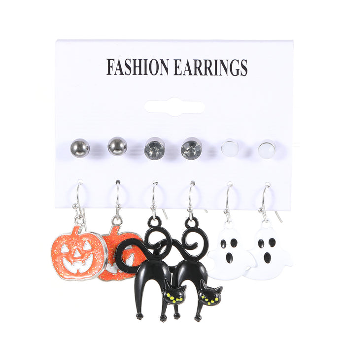 Wholesale  personalized earrings women' s niche bat  kitten earrings spoof earrings suit