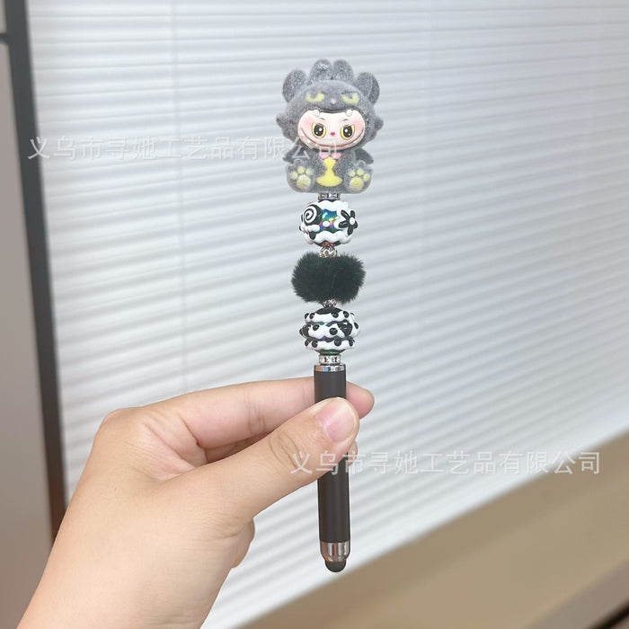 Wholesale DIY Cute Beaded Pen for Mobile Phones and Tablets Touch Screen Gel Ballpoint Pen