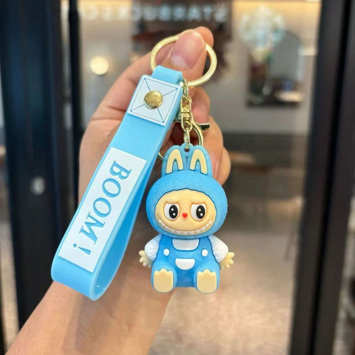 Wholesale Cute Series Keychain Sitting Car Backpack Pendant Street Stall Small Gifts
