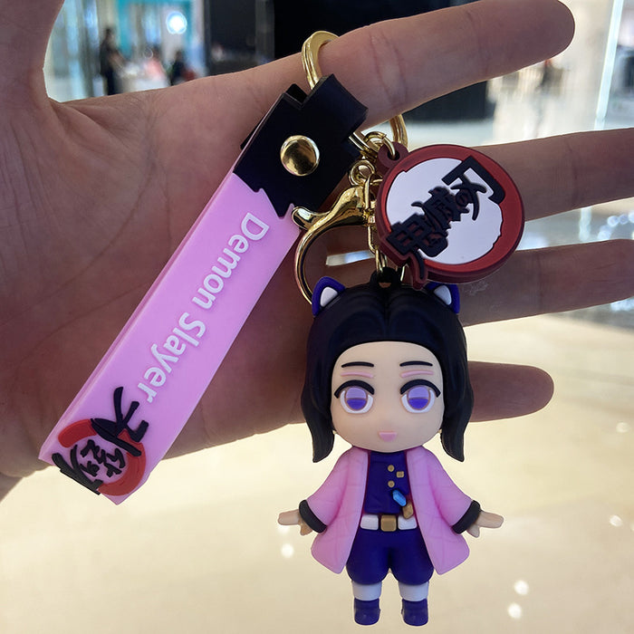 Wholesale Soft Plastic Doll Keychain JDC-KC-Chongli006