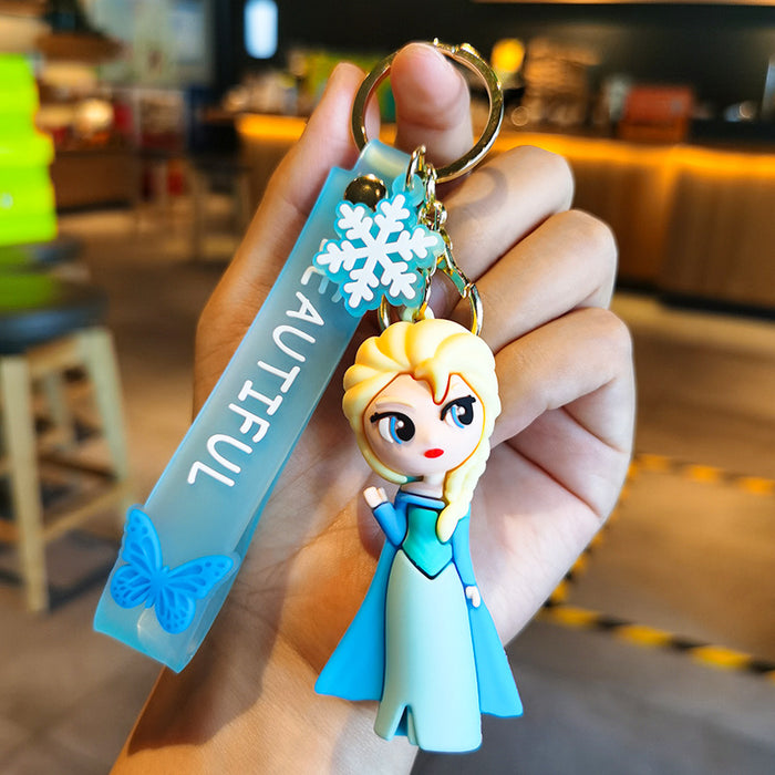 Wholesale Cartoon Doll Silicone Keychain JDC-KC-Tingm211