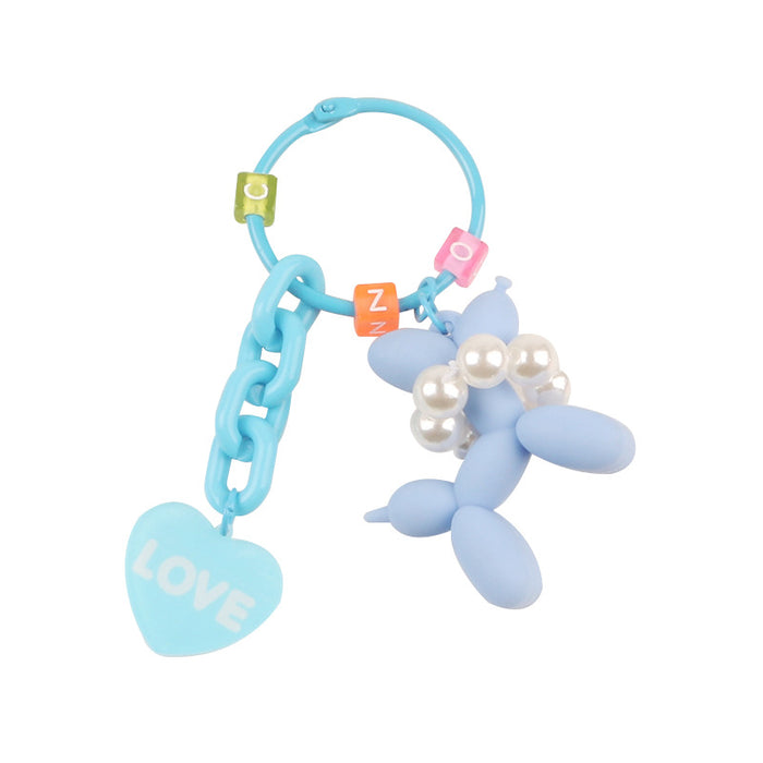 Wholesale  Car Keychain Pendant  Opening Ring Chain Love Accessories  Women's Bag Decoration