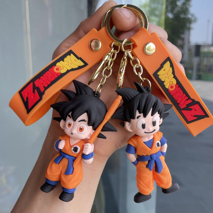 Wholesale Keychain Cartoon Doll Car Keychain Pendant Bag Pendant Baby Grabber Small Gift