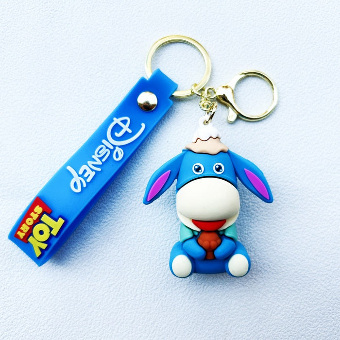 Wholesale PVC Cartoon Doll Keychain JDC-KC-ChuC059