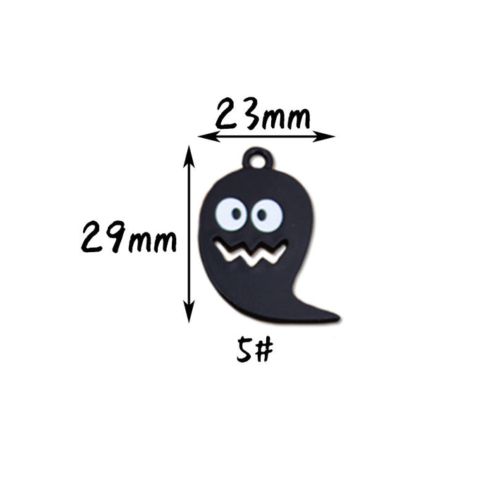 Wholesale 10pcs  Series  Alloy Dripping Oil Earrings Pendants Jewelry Accessories Factory