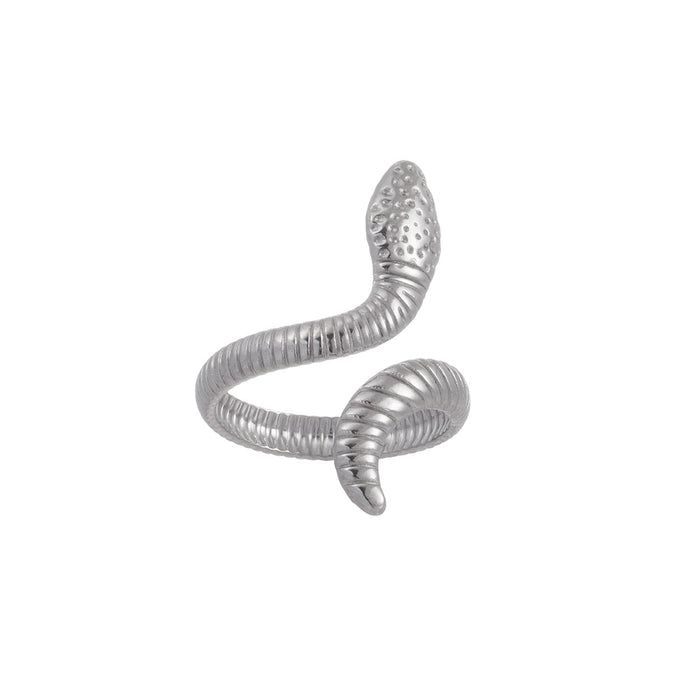 Wholesale A luxurious geometric stainless steel ring