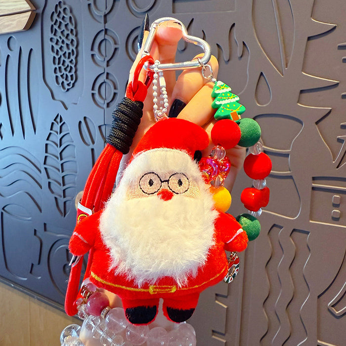 Wholesale Plush Christmas Bracelet Keychain  Keychain