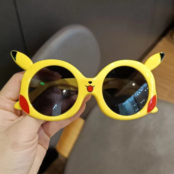 Wholesale New UV resistant sunglasses for boys and girls, baby glasses, children's sunscreen, personalized sunglasses