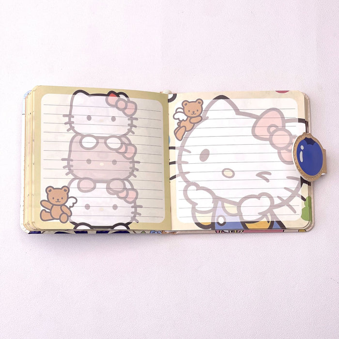 Wholesale Cute Cat Dog PU Leather Notebook with Magnetic Buckle Cartoon Gold Foil Iridescent Cover Full Color Pages