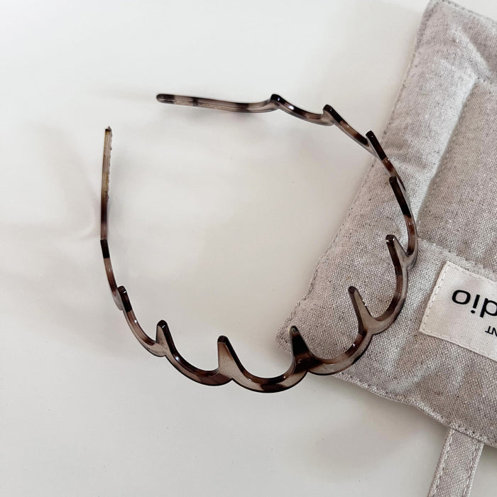 Wholesale Toothed Wave Hair Hoop New Simple Retro Headband Wash Face Anti slip Pressure Hair Clip Hair Accessories