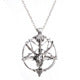 Wholesale Magic God Pan Skull Sheep Head Keychain Art Alloy Pendant