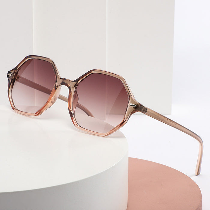 Wholesale Sunglasses Fashion Polygonal Irregular Sunglasses