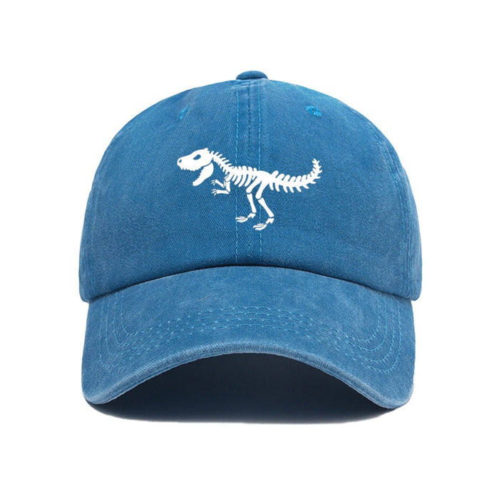Wholesale New printed baseball cap washed fashionable cotton hat casual duckbill cap