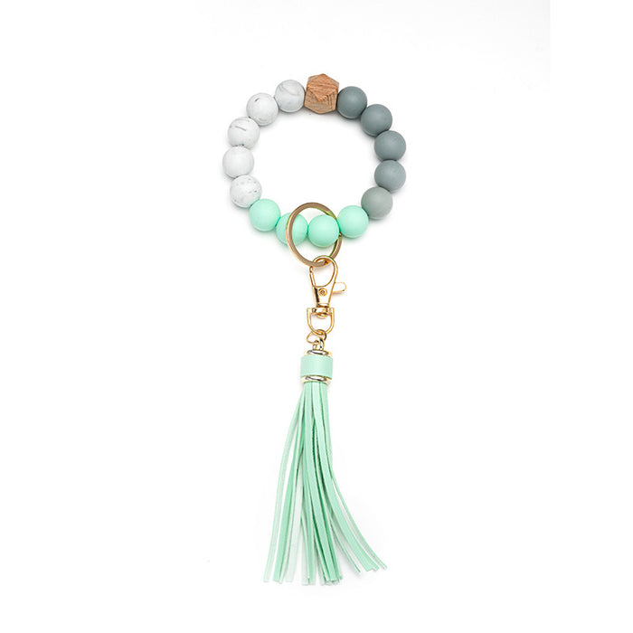 Wholesale Tassel Rhinestone Software Keychains