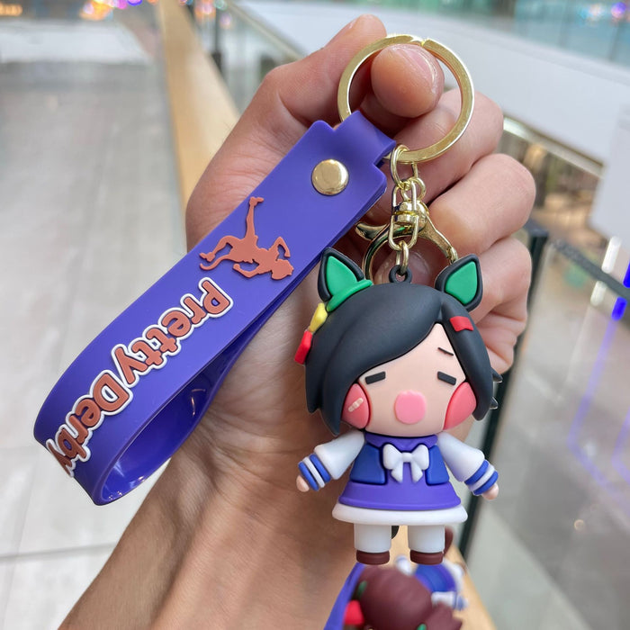 Wholesale Keychain games, peripheral figurines, cartoon dolls, backpacks, pendants, car keychains