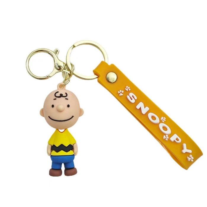 Wholesale Cartoon Doll Silicone Keychain JDC-KC-HongSheng005