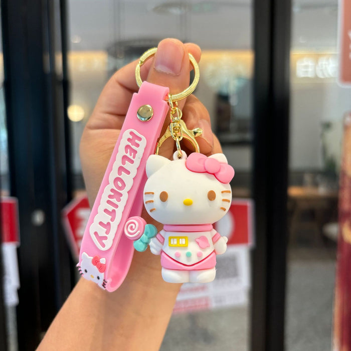 Wholesale Cat keychain ornament cartoon doll