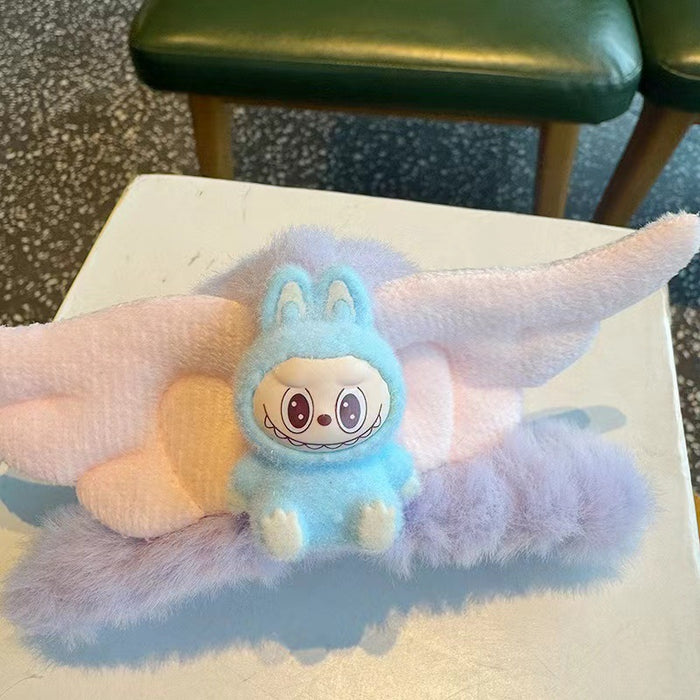 Wholesale Cartoon Cute Plush Clip Little Girl's Hair Shark Clip Hairpin Headwear