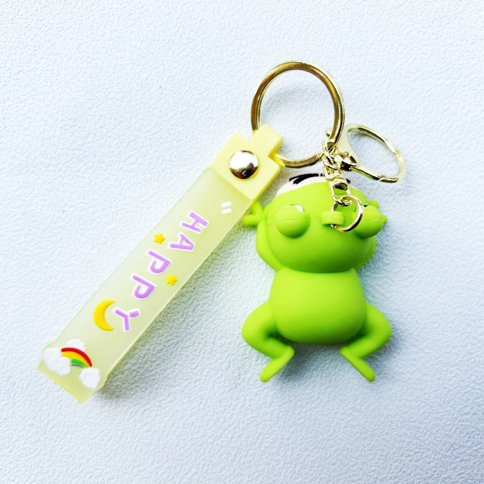 Wholesale PVC Cartoon Doll Keychain JDC-KC-WuYi166