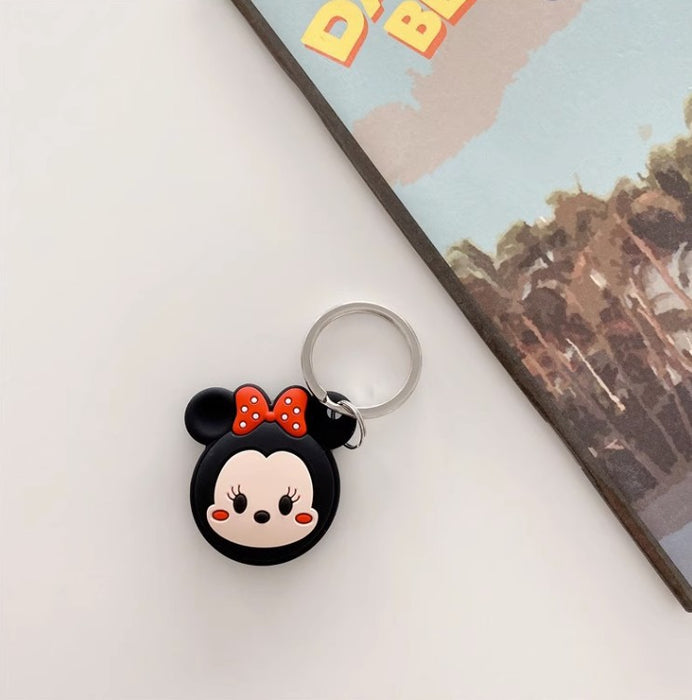 Wholesale PVC Protective Cover Cartoon Cute Anti-lost Device Silicone Protective Cover Keychain JDC-KC-YiJia001