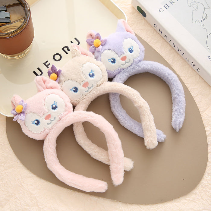 Wholesale Children's Autumn and Winter Cartoon Cute Plush Headband JDC-HD-Shil001