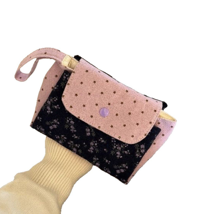 Wholesale Purple Floral Handbag Fashion Accessory Gift Resale