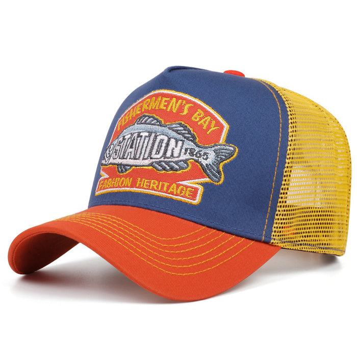 Wholesale Cap Spring and Summer Breathable Mesh Baseball Cap Outdoor Transport