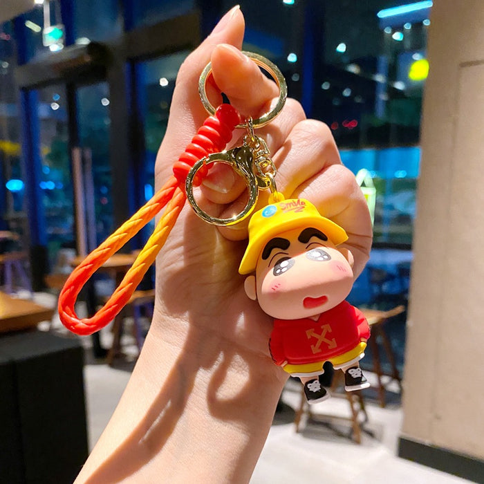 Wholesale Cartoon Glue Doll Keychain JDC-KC-Gongz046