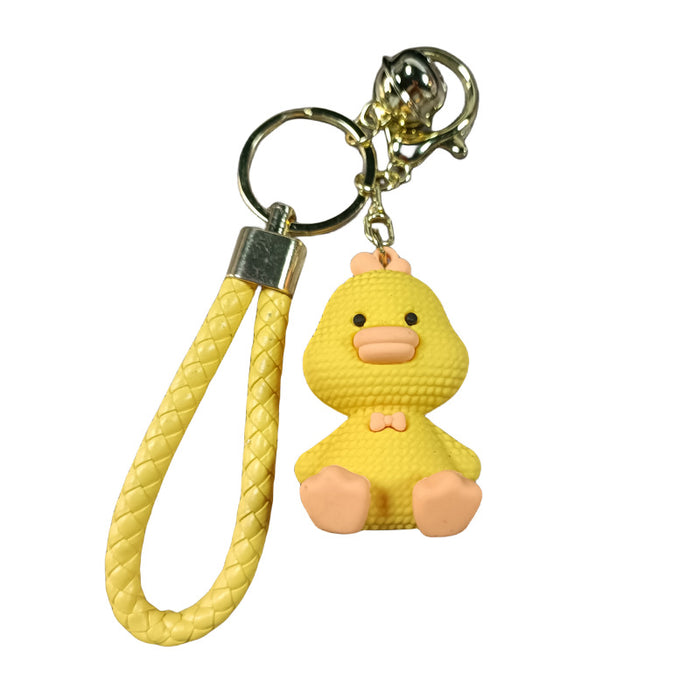 Wholesale PVC Wool Animal Keychain JDC-KC-MingT127