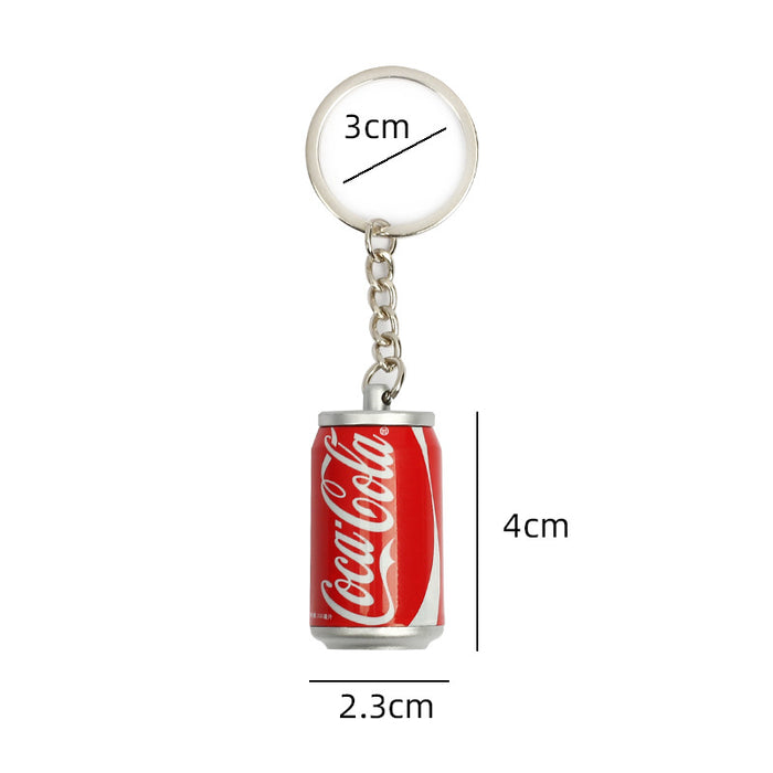 Wholesale Mini Beverage Bottle Keychains JDC-KC-Aohong001