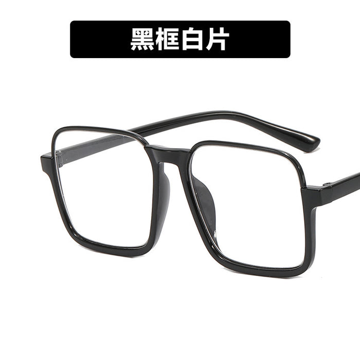 Wholesale Tea colored sunglasses with a high-end feel, retro large frame street photography, sunglasses for men