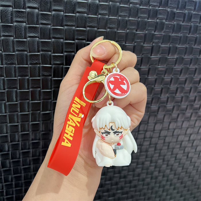 Wholesale Creative Cartoon Cute PVC Soft Keychains JDC-KC-JinB014