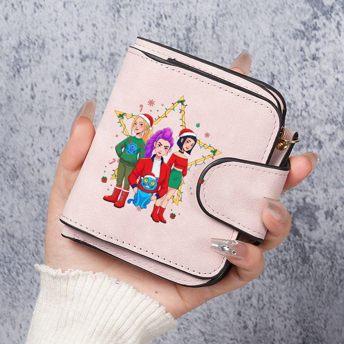 Wholesale PU Kpop Devil Hunter Wallet For Women Cute Multi Function Coin Card Holder Casual Everyday Use