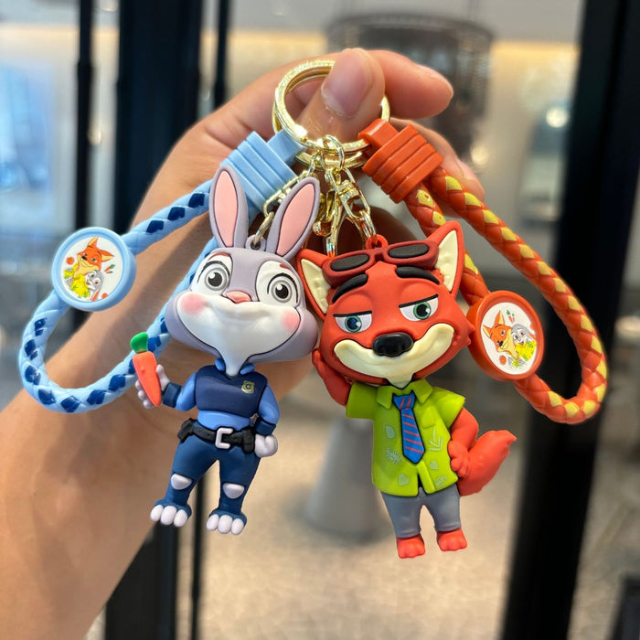 Wholesale PVC Cartoon Doll Keychain JDC-KC-PengYu030