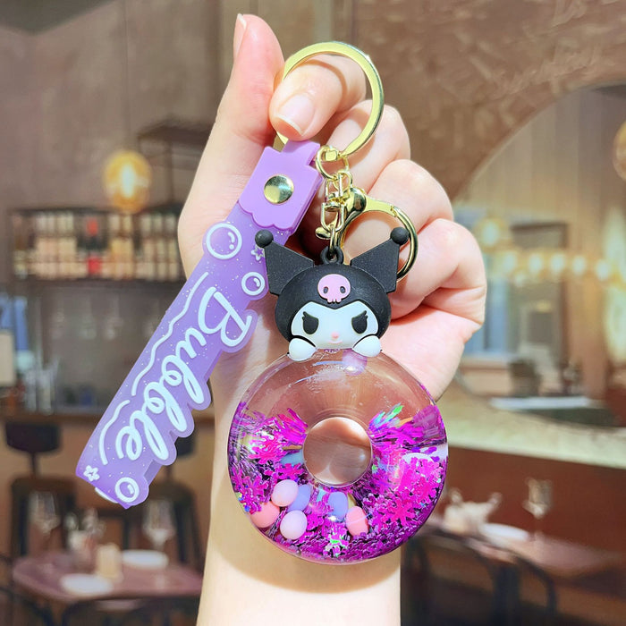 Wholesale Cartoon Doll Silicone Keychain JDC-KC-MingT259