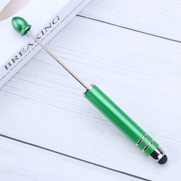 Wholesale 10pcs Colorful Gradient Stylus Pen Beadable Pens DIY Plastic Pen JDC-PN-JinBN006