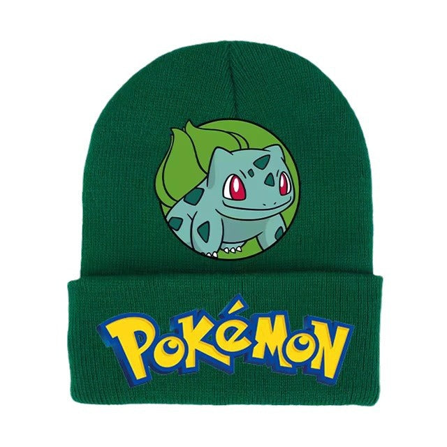 Wholesale Student Cartoon Print Knitted Hats Men and Women Wool Hats JDC-FH-JR002