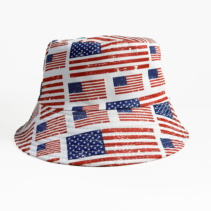 Wholesale World Cup Fisherman Hat Sun Hat Fan Supplies Reversible Bucket Hat