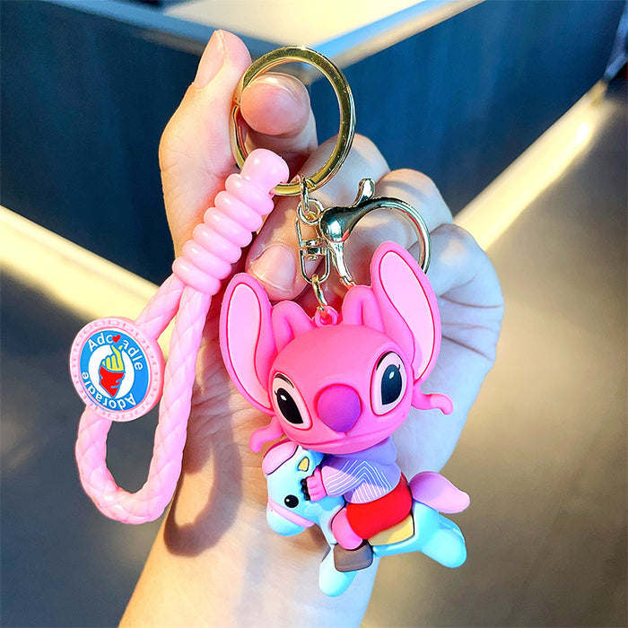 Wholesale Cartoon Doll PVC Keychain JDC-KC-YuanD001