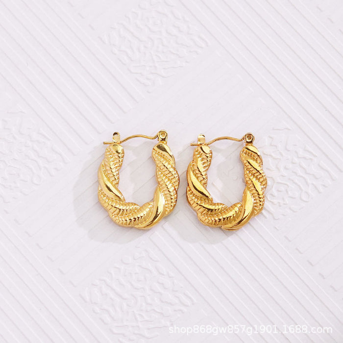 Wholesale Stainless Steel Geometric Earrings Earrings