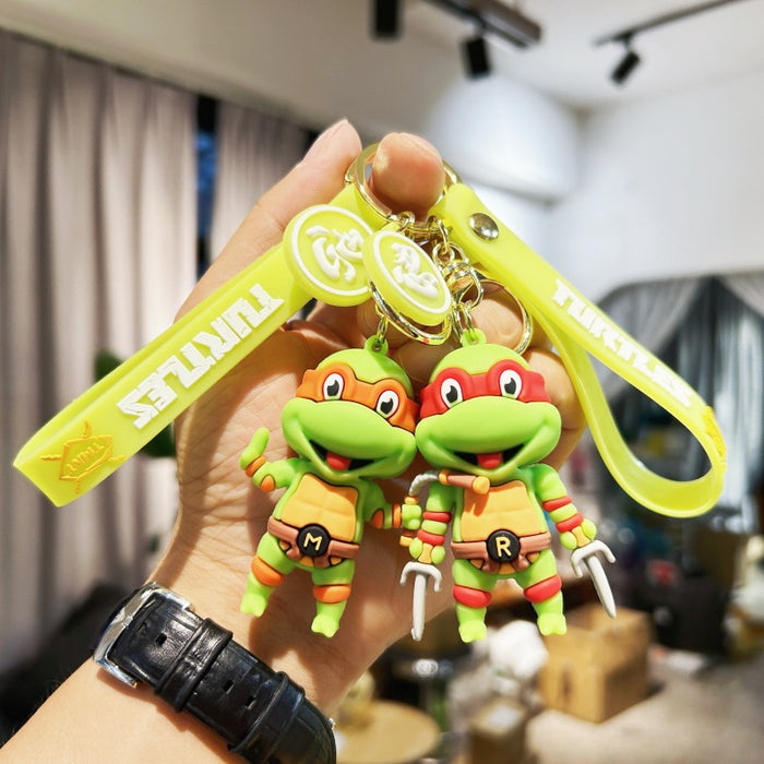 Wholesale PVC Cartoon Doll Keychain JDC-KC-WuYi123