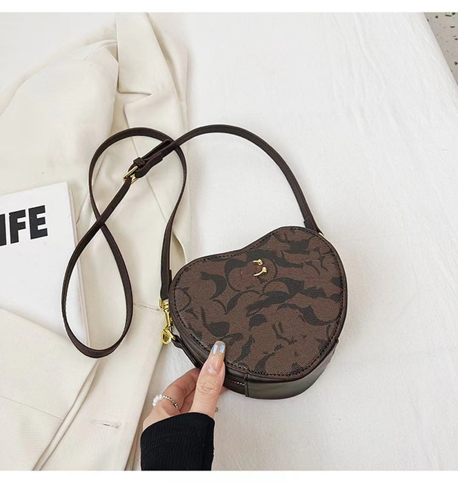 Wholesale love bag shoulder bag rhombus embroidered red envelope bag women's