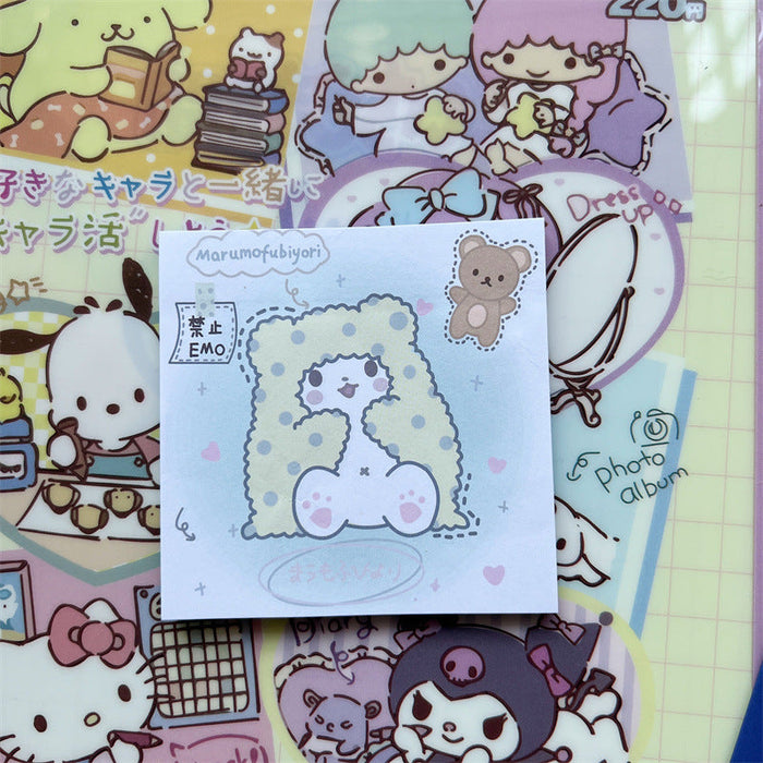 Wholesale Notebook Paper Cute Cartoon Message Sticky Notes (S) JDC-NK-RuiY001