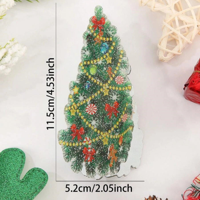 Wholesale Cartoon Christmas Tree Clip  Crutch Hairpin Hair Shark Clip Fashion Pony Clip Party Hair Accessories