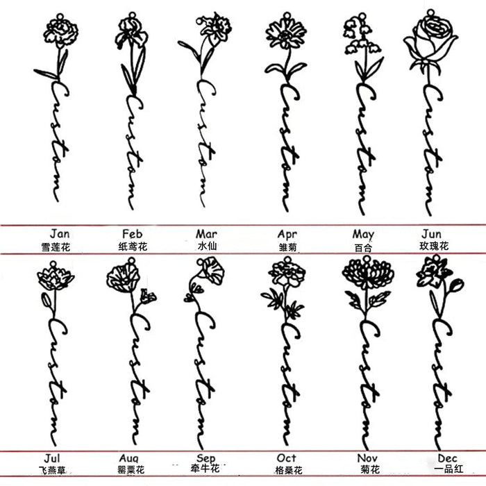 Wholesale Gold Flower Pendant Necklace Titanium Steel 18K Gold Plated Trendy Layering Jewelry