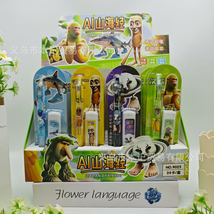 Wholesale Kpop-themed creative cartoon student writing 0. 5mm mechanical pencil