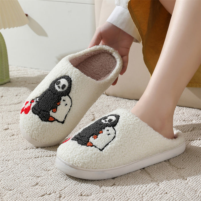 Wholesale Winter  Grim Reaper slippers women home indoor non-slip cotton slippers winter