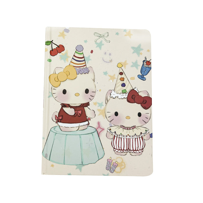 Wholesale Cartoon Circus Cat Hard Cover Full Painted Inner Page Book New Notebook Hand-painted Printed