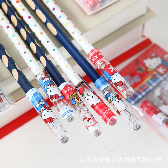 Wholesale 6pcs/set Cute Transparent Pencil Cap Protectors
