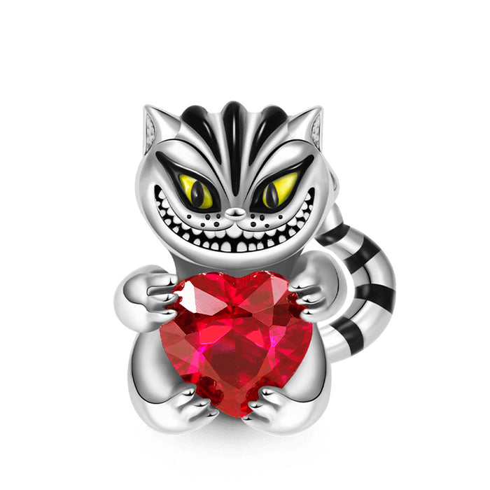 Wholesale Animal Hug Heart Series Cute Cartoon Robot Vampire Beaded Jewelry DIY Accessories JDC-BDS-WanBJ002